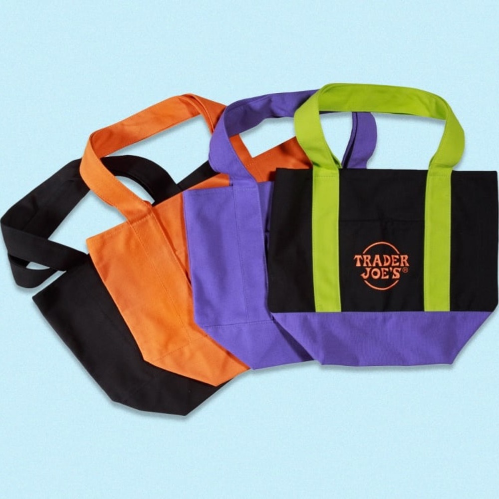 Trader Joe’s Halloween-themed Trick-or-Treat Mini Canvas Totes (2025)